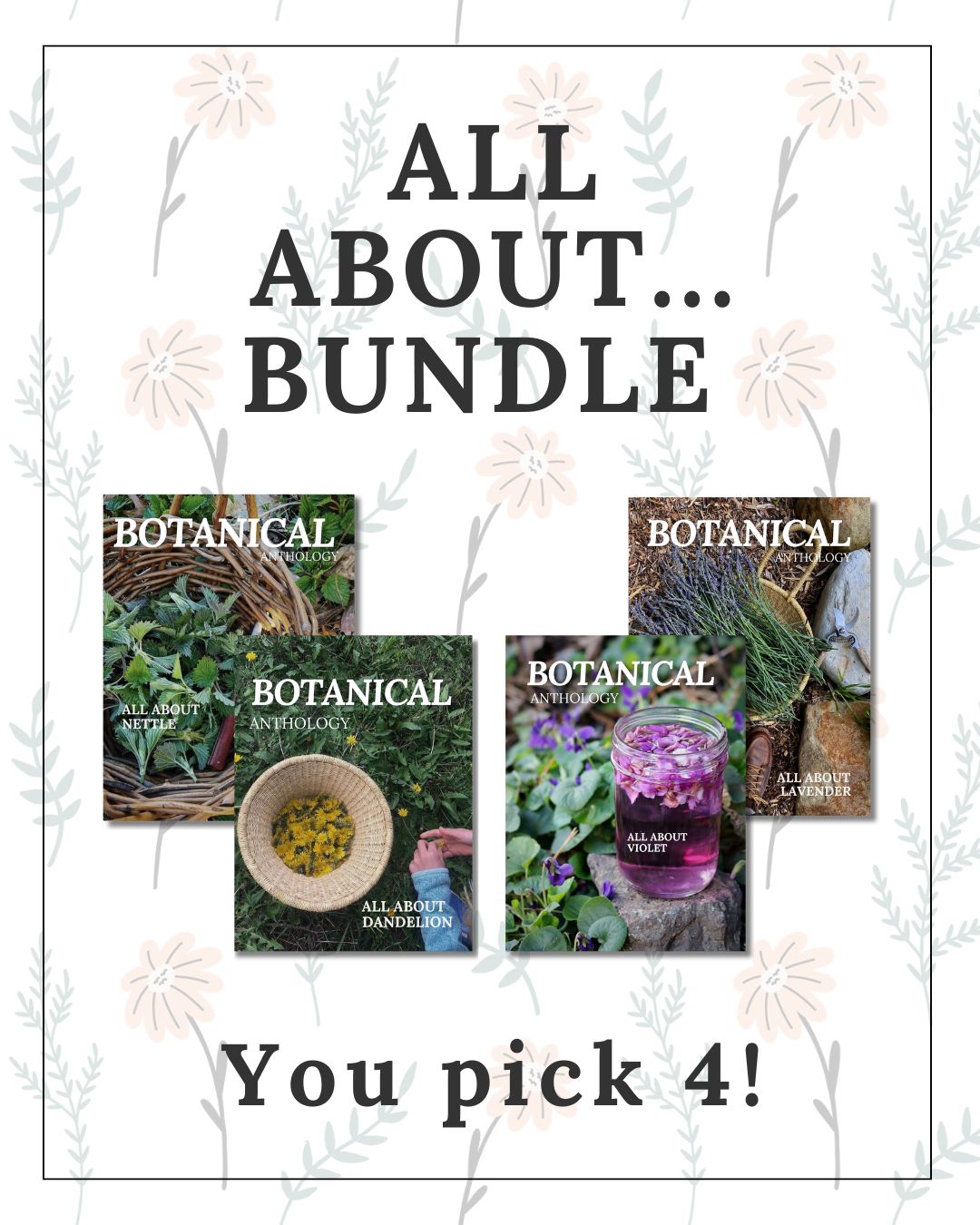 All About... Bundle: Pick 4 (Print)
