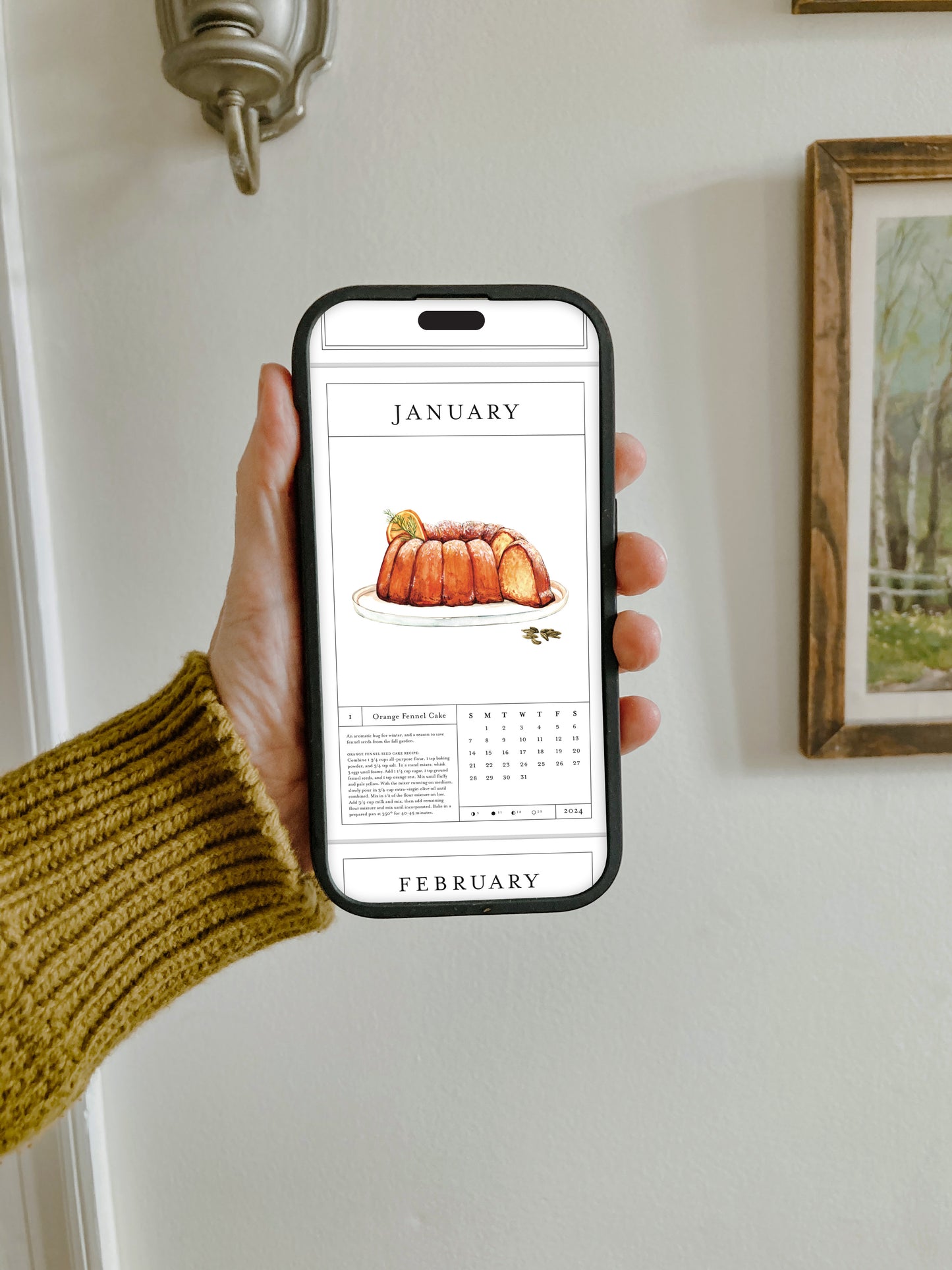 2024 Gardener’s Calendar BY From Scratch Mercantile