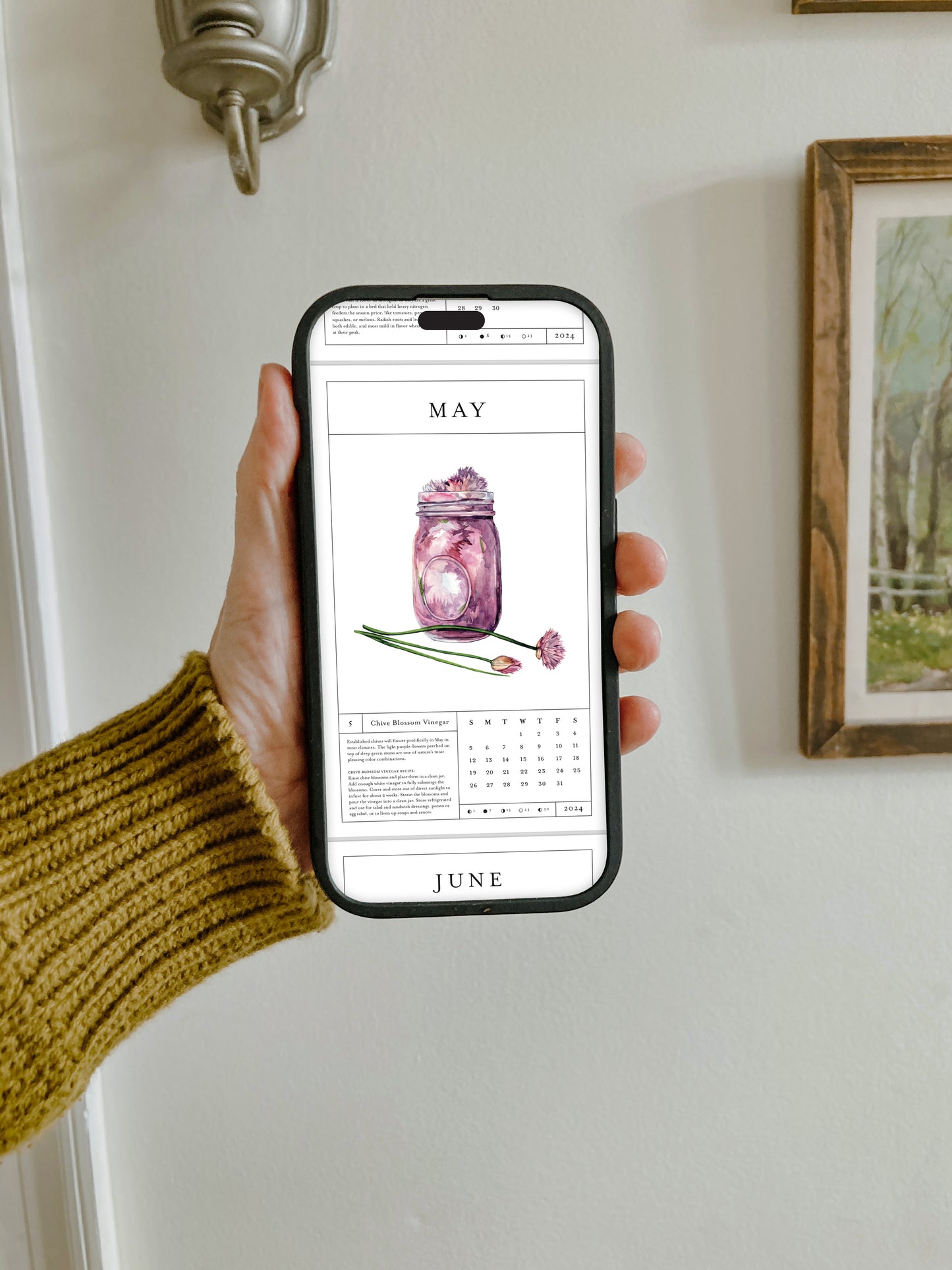 2024 Gardener’s Calendar BY From Scratch Mercantile