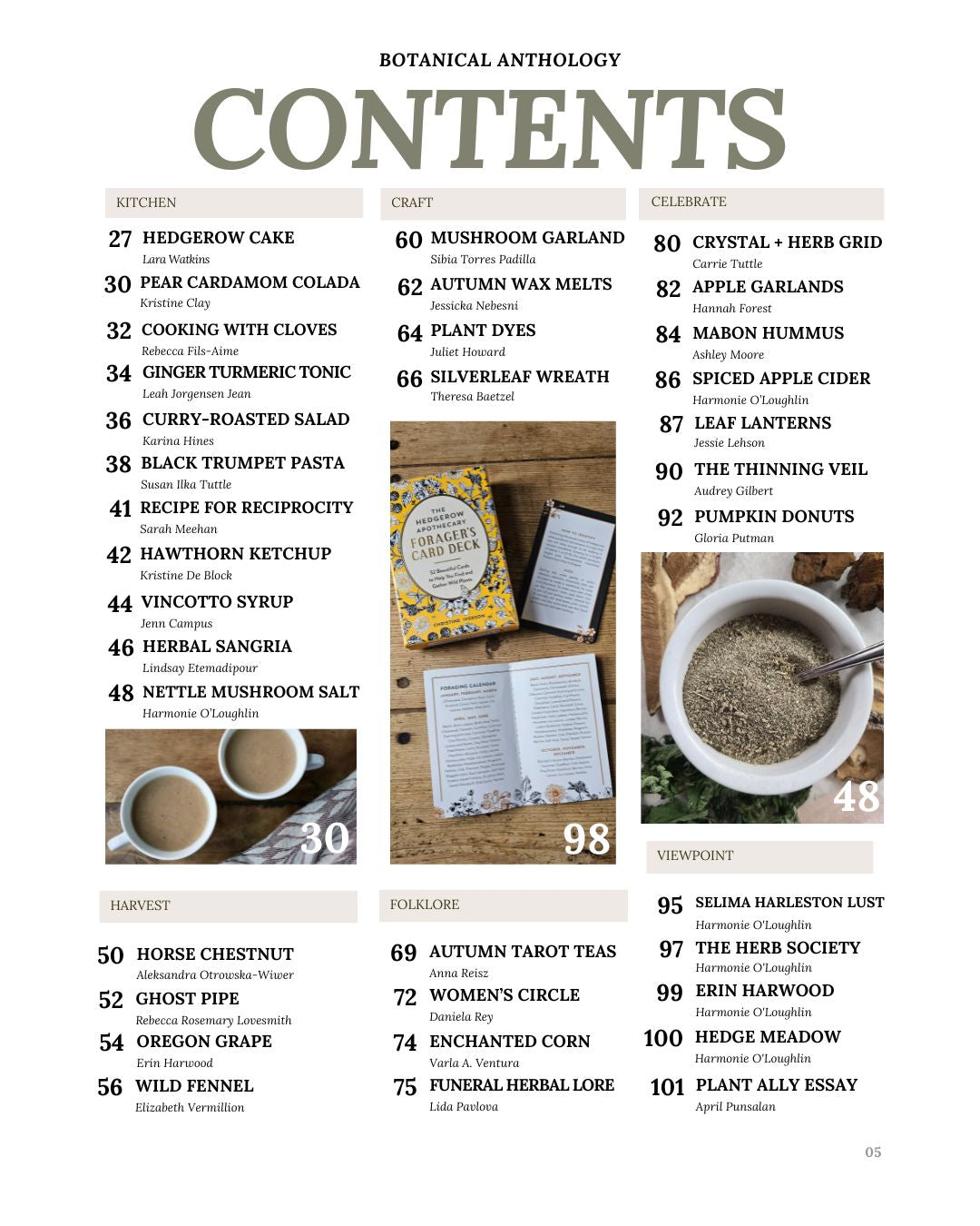 Botanical Anthology: All Current Editions (Print)