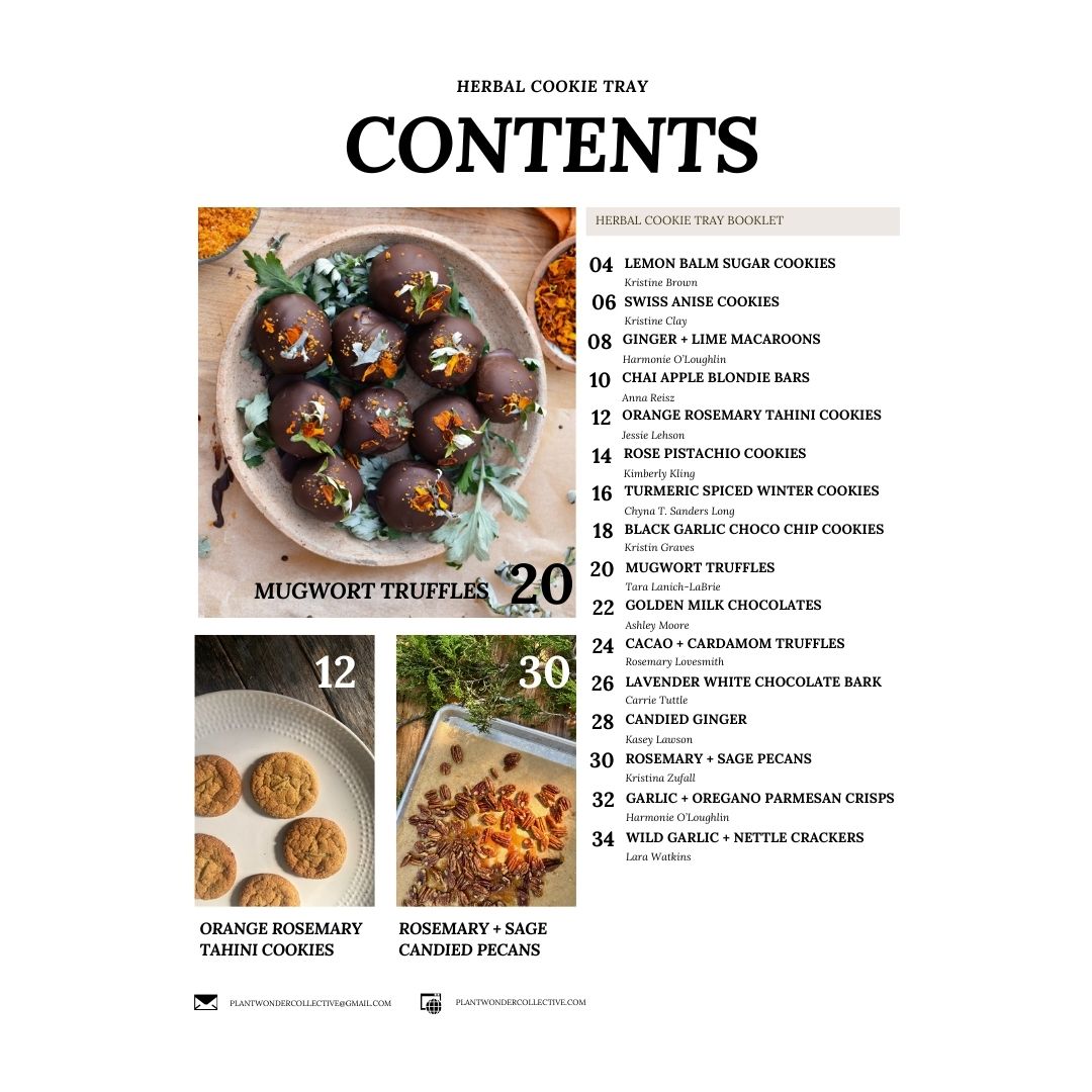 Herbal Cookie Tray Booklet Vol 2