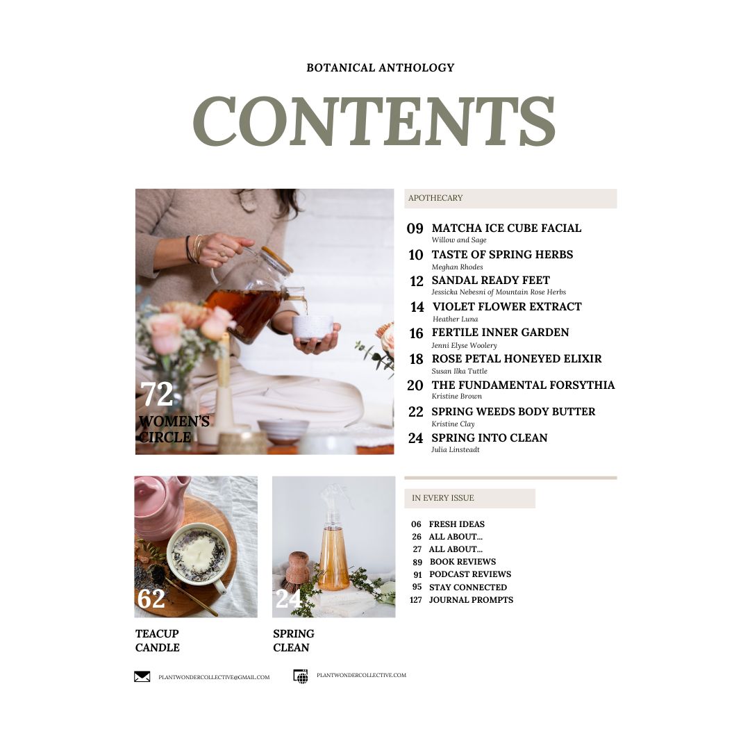 Botanical Anthology: Spring Vol 3 | Issue 12 | 2025 (Digital)
