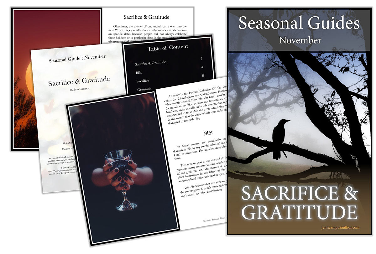 November Seasonal Guide: Sacrifice & Gratitude by Jenn Campus