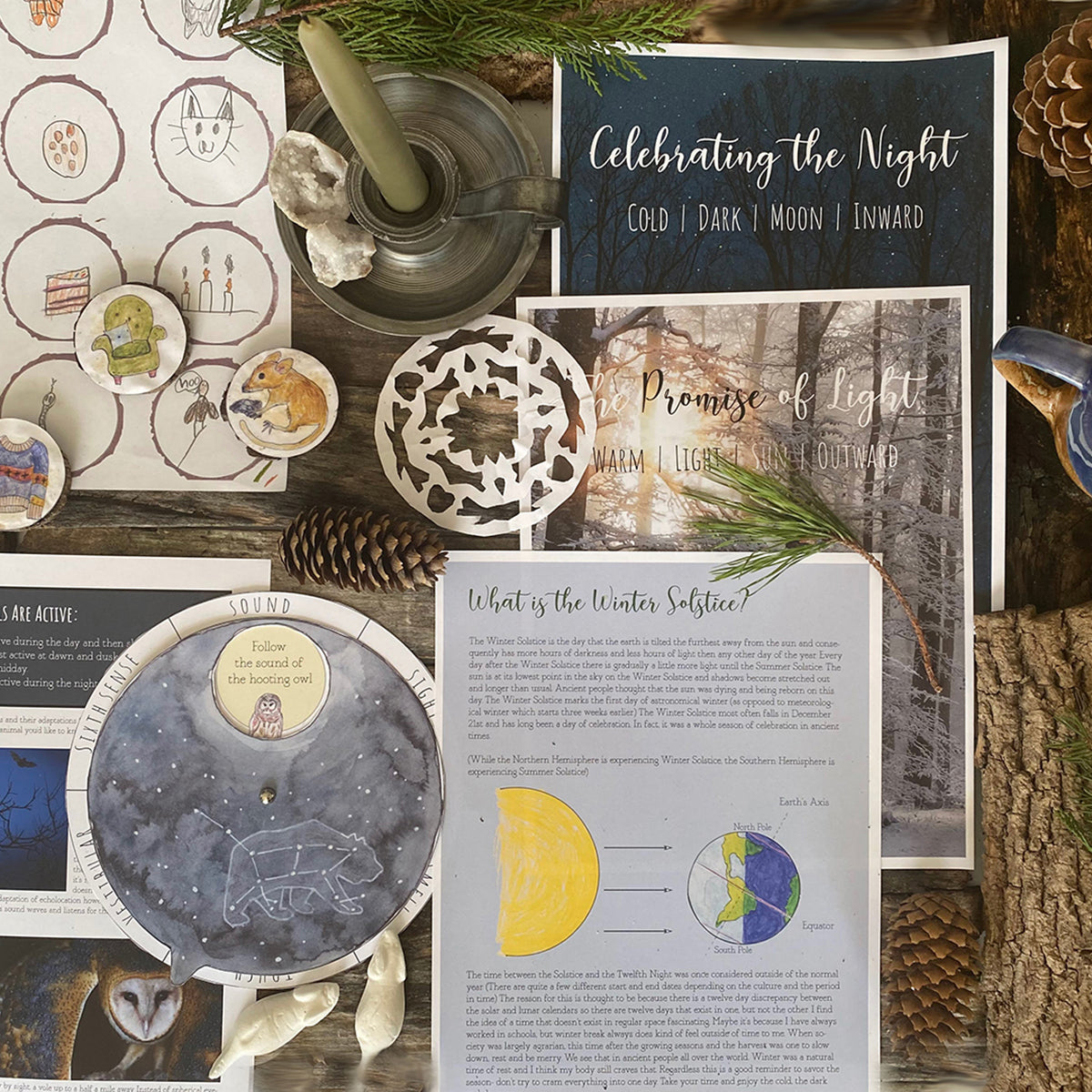 Winter Solstice: Celebrating the Longest Night by Wineberry Wood Press