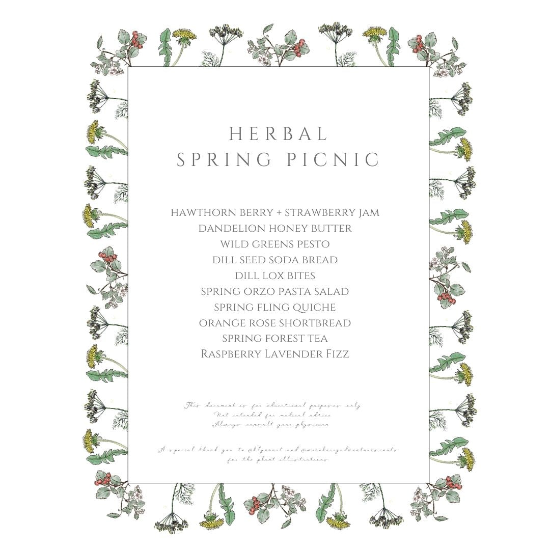 Herbal Spring Picnic Collection