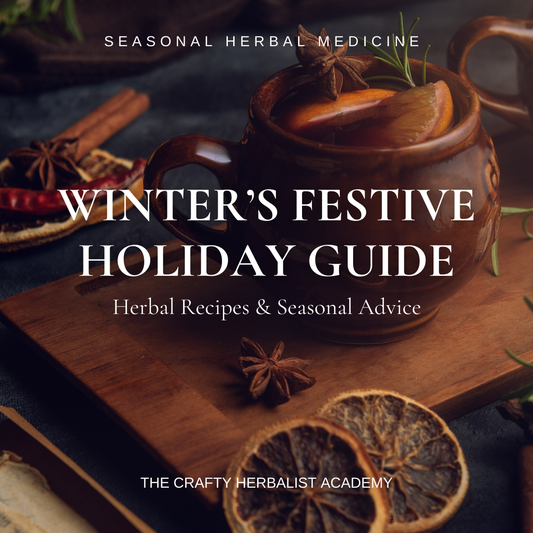 Winter’s Festive Holiday Guide by Crafty Herbalist Academy