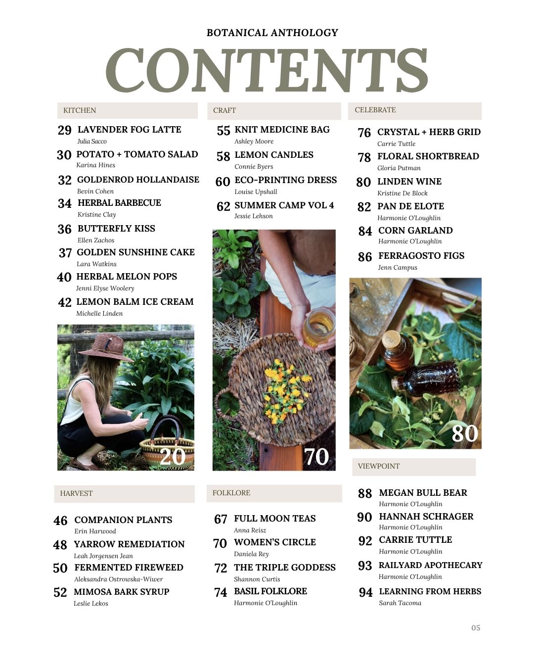 Wholesale: Botanical Anthology: Summer 2025 Print Version (Libraries)