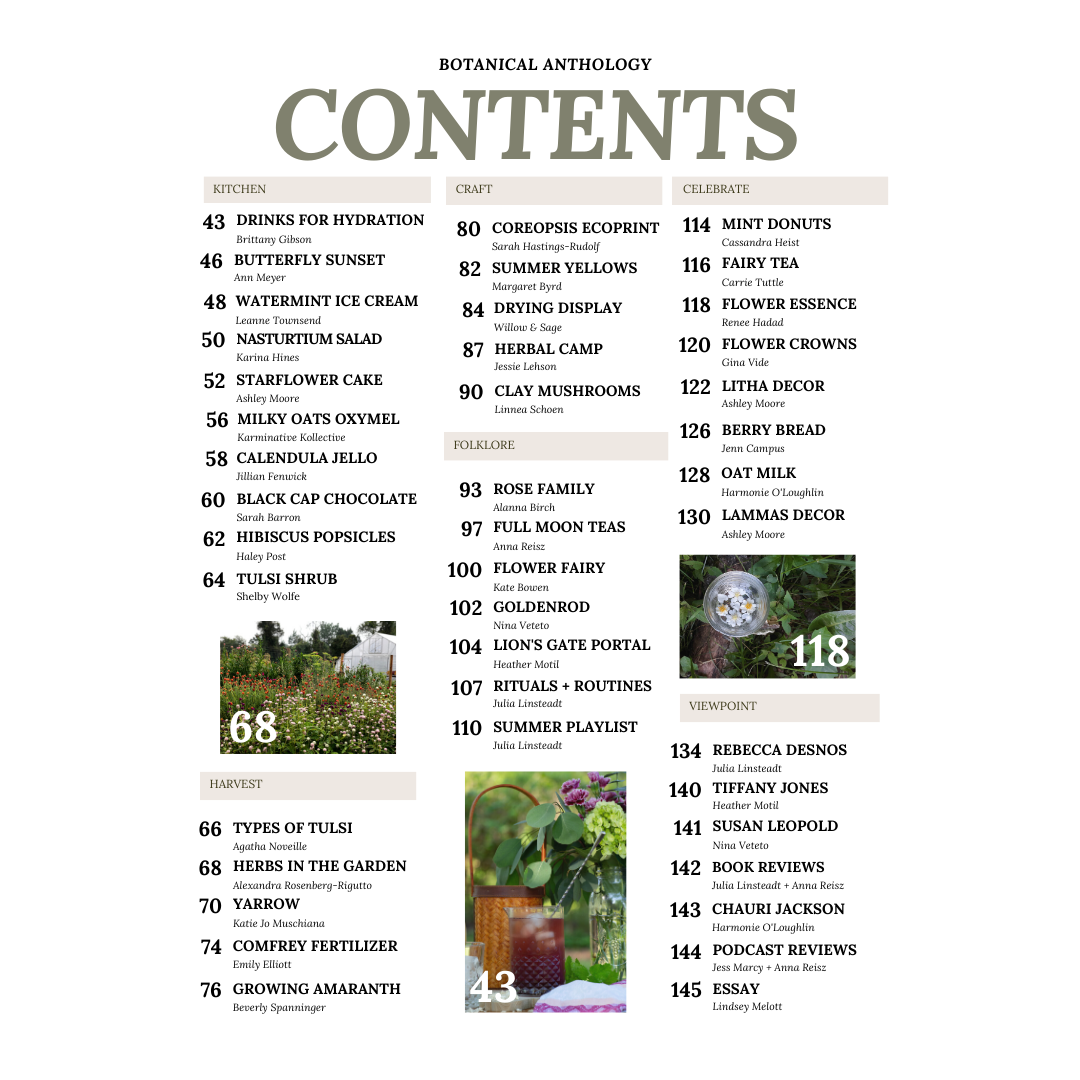 Botanical Anthology: All Current Editions (Print)