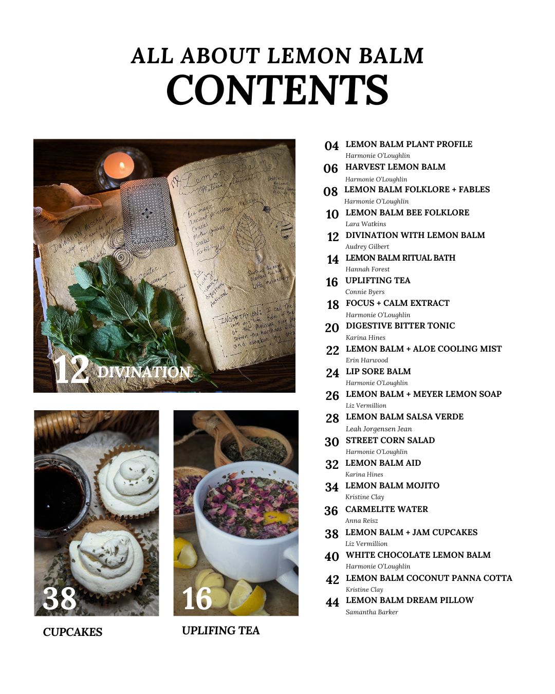 All About Lemon Balm Booklet (Digital)