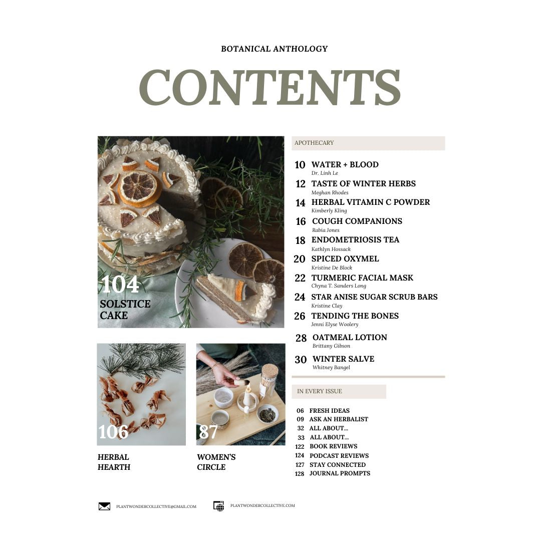 Botanical Anthology: Winter Vol 3 | Issue 11 | 2024 (Digital)