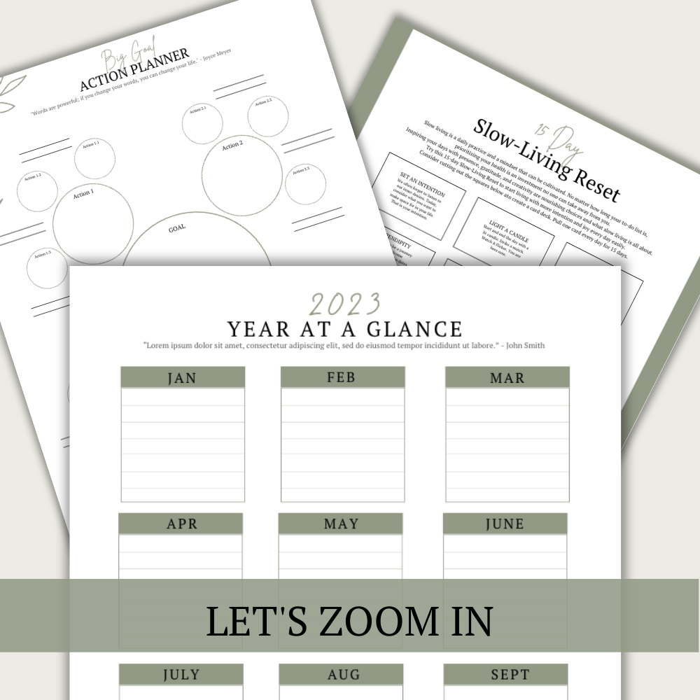 Slow Living Planner by A Farm to Keep