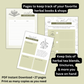 Home Apothecary Planner by The Herbology Faerie
