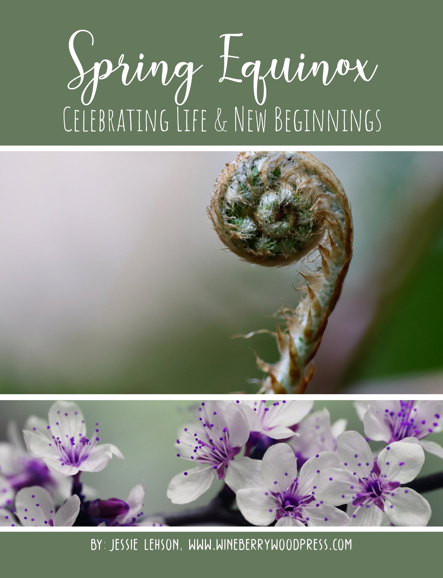 Spring Equinox: Celebrating Life & New Beginnings by Wineberry Wood Press